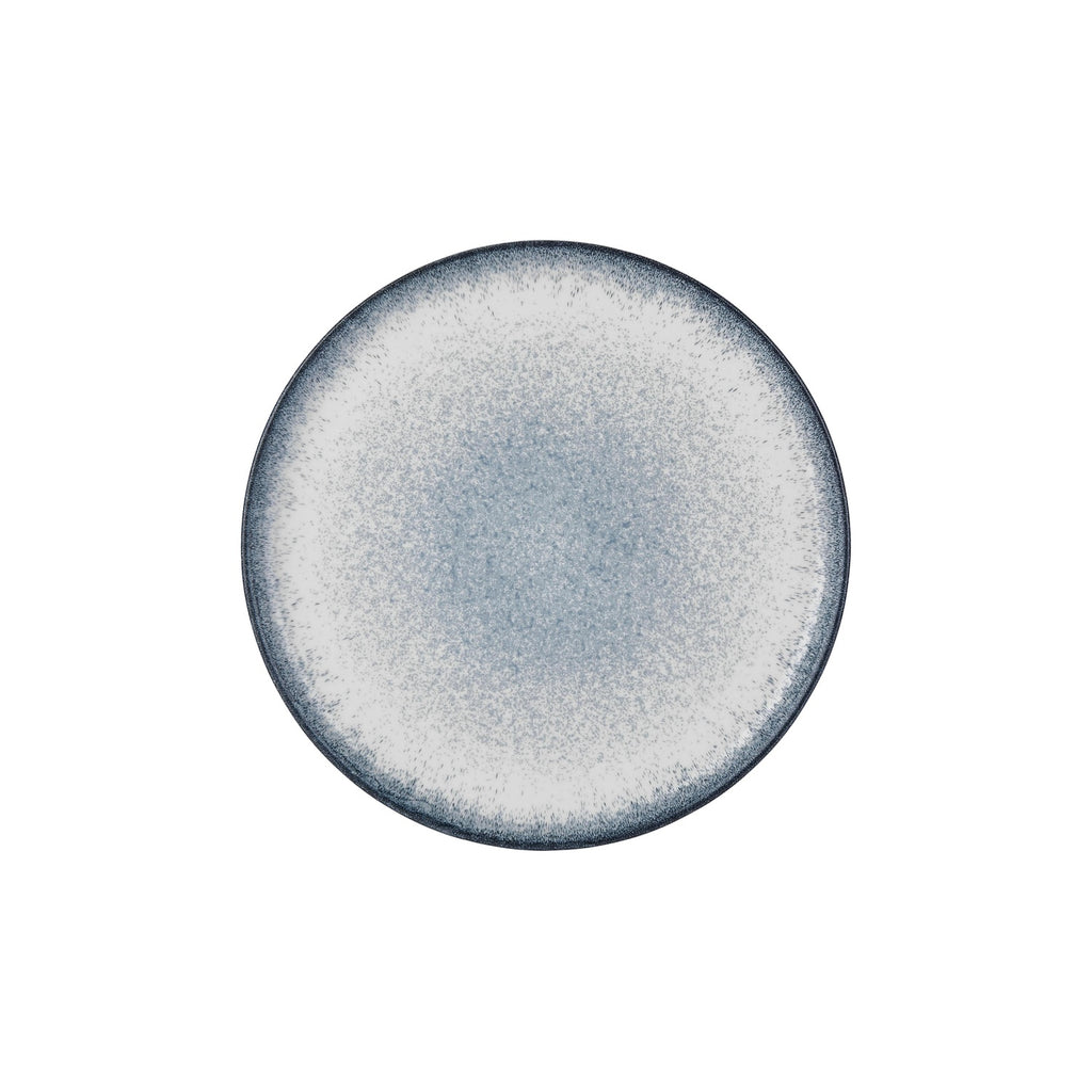 Turgla Occhio dia.11.75Inch  Round Blue Vitrified Plate SKU: T-OHZT30DZ-6