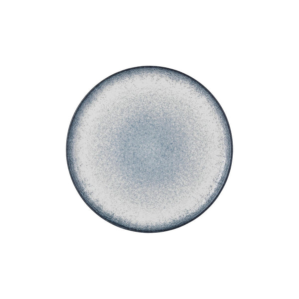 Turgla Occhio dia.11.75Inch  Round Blue Vitrified Plate SKU: T-OHZT30DZ-6