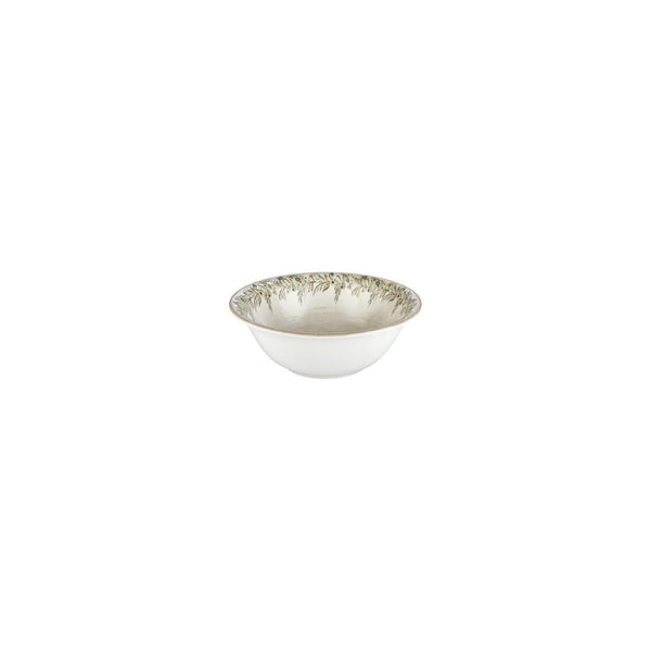 Turgla Oliva dia.6.25Inch  h:2.25Inch  17 oz. Round Green Vitrified Bowl SKU: T-OLVZT16KS-12
