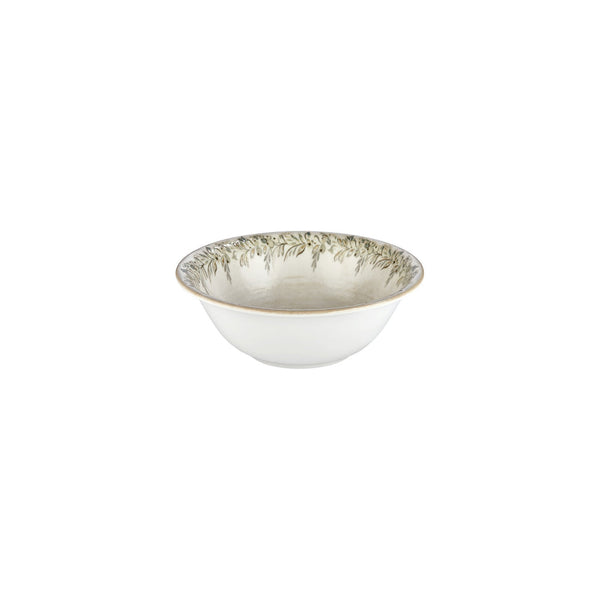 Turgla Oliva dia.8.75Inch  h:3Inch  42 oz. Round Green Vitrified Bowl SKU: T-OLVZT22KS-6