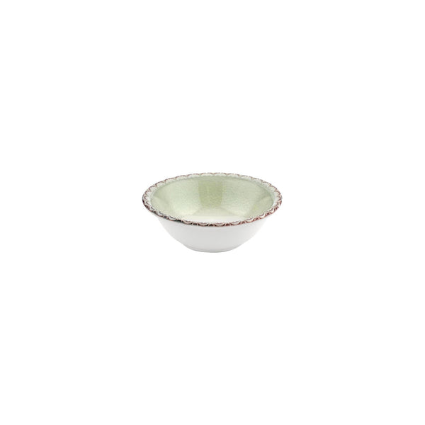 Turgla Rome dia.6.25Inch  h:2.25Inch  17 oz. Round Green Vitrified Bowl SKU: T-RMZT16KS-12