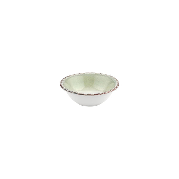 Turgla Rome dia.7Inch  h:2.5Inch  22 oz. Round Green Vitrified Bowl SKU: T-RMZT18KS-12