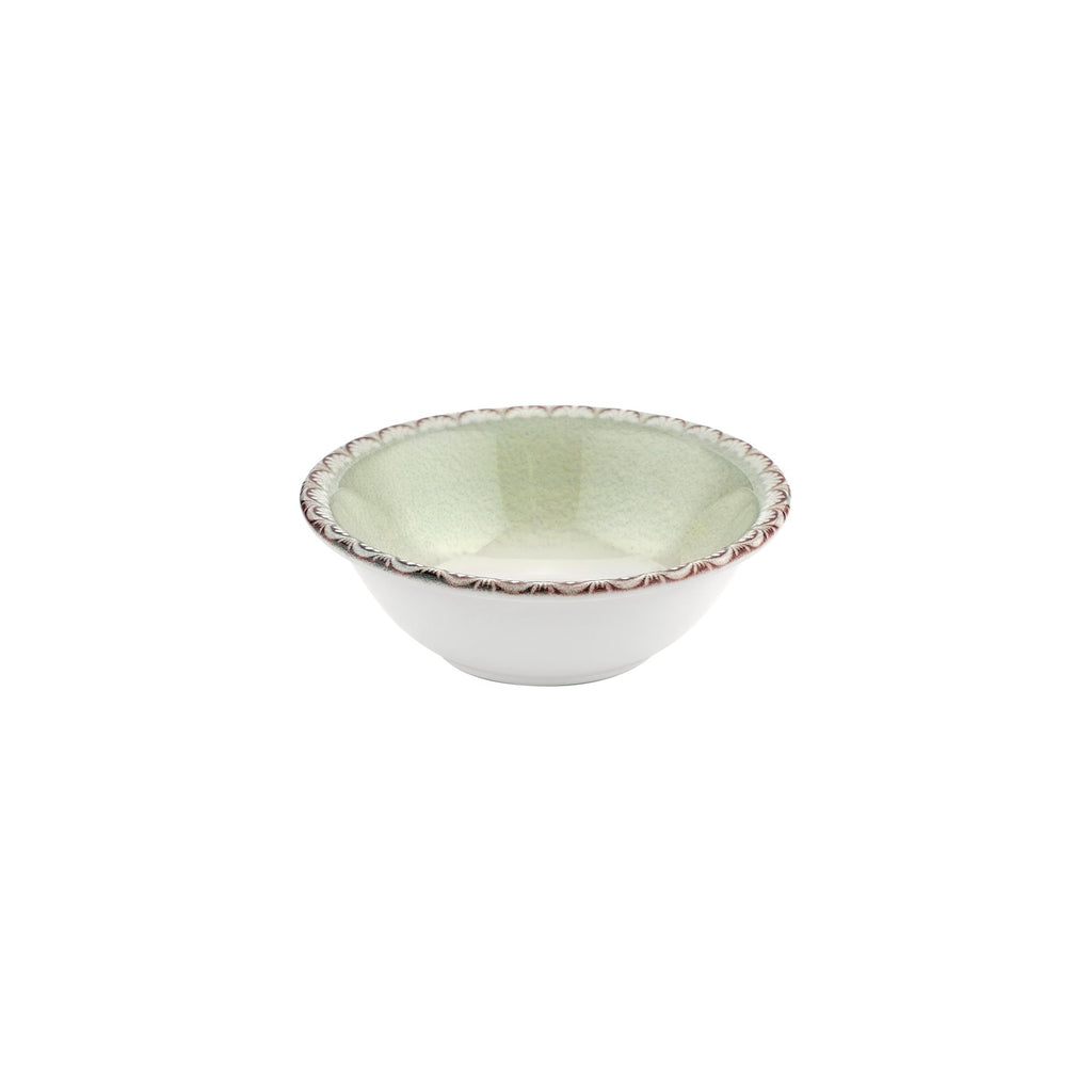 Turgla Rome dia.9.5Inch  h:0Inch  54 oz. Round Green Vitrified Bowl SKU: T-RMZT24KS-6