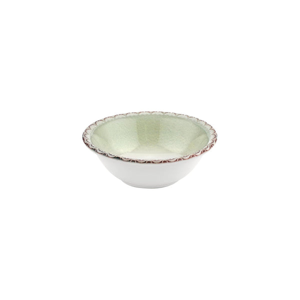 Turgla Rome dia.9.5Inch  h:0Inch  54 oz. Round Green Vitrified Bowl SKU: T-RMZT24KS-6