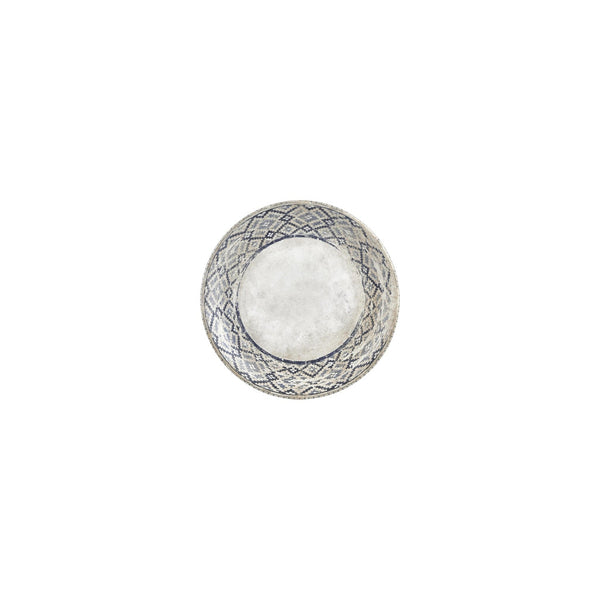 Turgla Zafira dia.6.75Inch  Round Decorated Vitrified Plate SKU: T-RUGZT17DZ-12