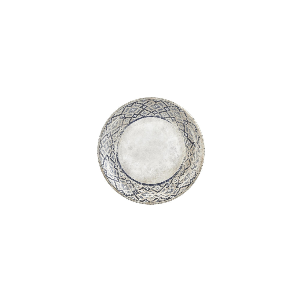 Turgla Zafira dia.7.5Inch  Round Beige Vitrified Plate SKU: T-RUGZT19DZ-12