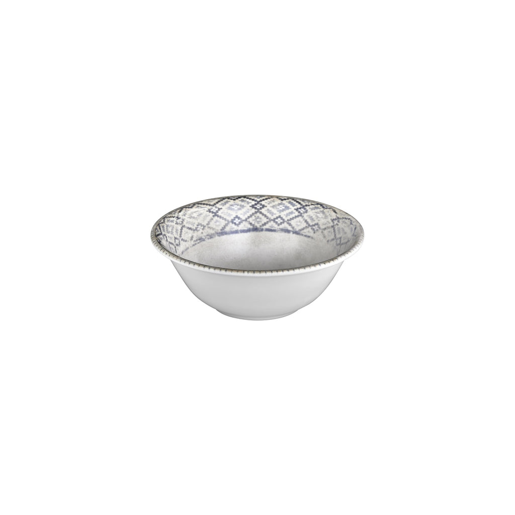 Turgla Zafira dia.8.75Inch  h:3Inch  42 oz. Round Beige Vitrified Bowl SKU: T-RUGZT22KS-6