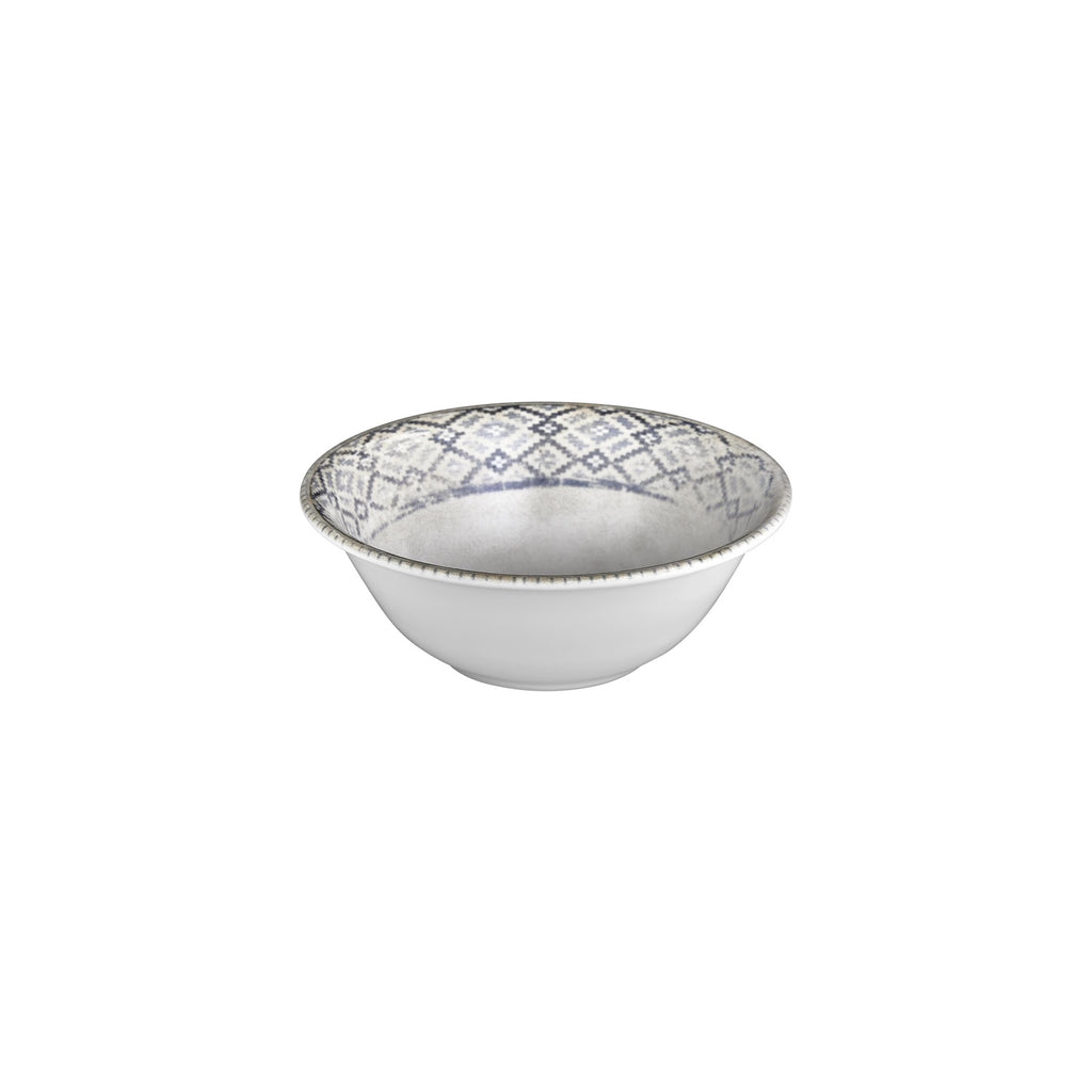 Turgla Zafira dia.9.5Inch  h:0Inch  54 oz. Round Beige Vitrified Bowl SKU: T-RUGZT24KS-6