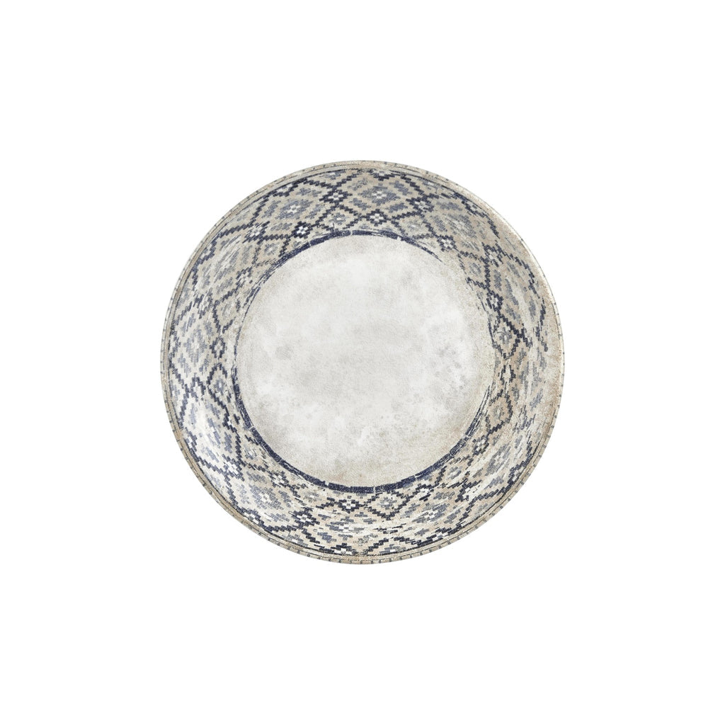 Turgla Zafira dia.11.75Inch  Round Beige Vitrified Plate SKU: T-RUGZT30DZ-6