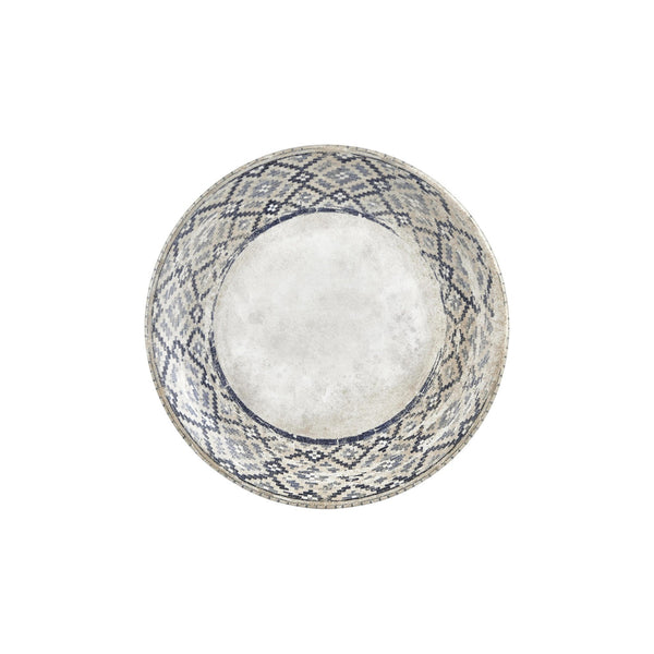 Turgla Zafira dia.11.75Inch  Round Beige Vitrified Plate SKU: T-RUGZT30DZ-6