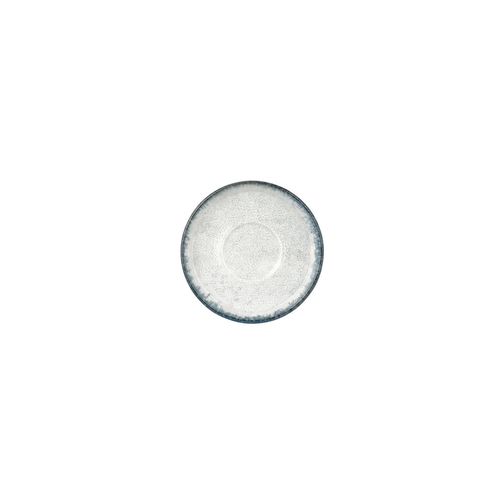 Turgla Smooth Ambience Blue dia.5Inch  Round Blue Vitrified Saucer SKU: T-SMABB01KT-24