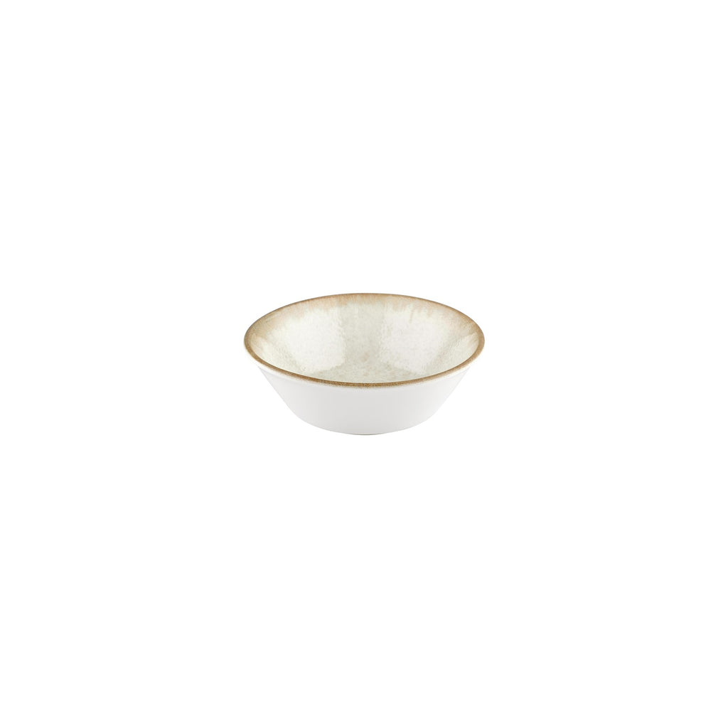 Turgla Smooth Ambience Yellow dia.5.5Inch  h:2Inch  12 oz. Round Beige Vitrified Bowl SKU: T-SMABY14KS-12