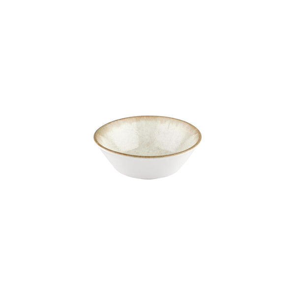 Turgla Smooth Ambience Yellow dia.7.75Inch  h:0Inch  36 oz. Round Beige Vitrified Bowl SKU: T-SMABY20KS-12