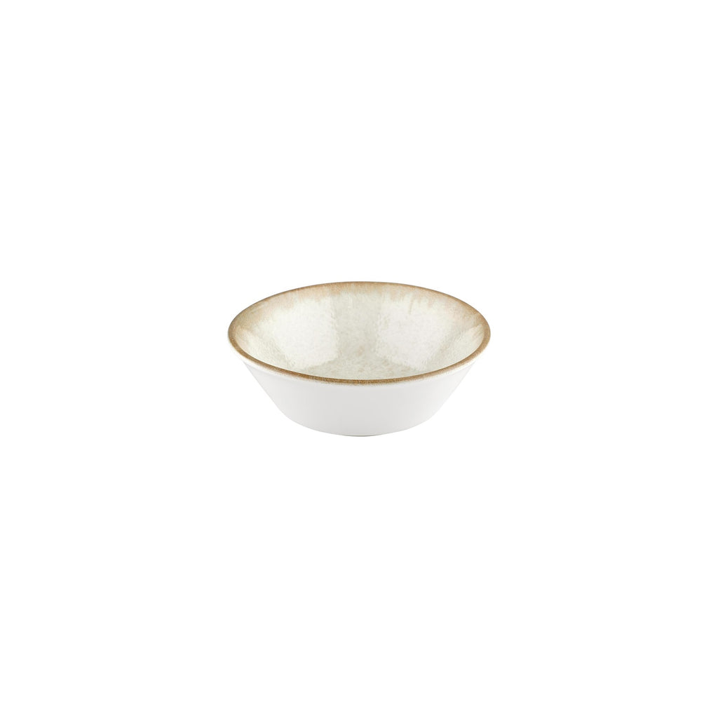 Turgla Smooth Ambience Yellow dia.7.75Inch  h:0Inch  36 oz. Round Beige Vitrified Bowl SKU: T-SMABY20KS-12
