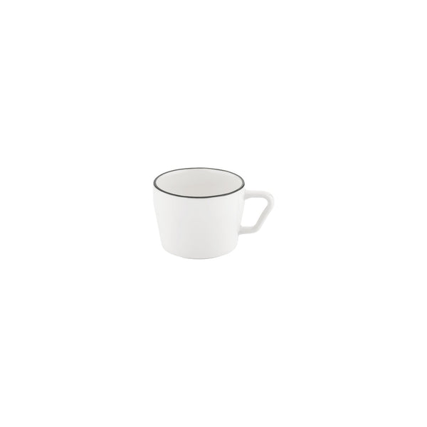 Turgla Smooth Ambience Blue dia.3.5Inch  h:0Inch  7 oz. Round Gray Vitrified Cup SKU: T-SMGR01CF-12