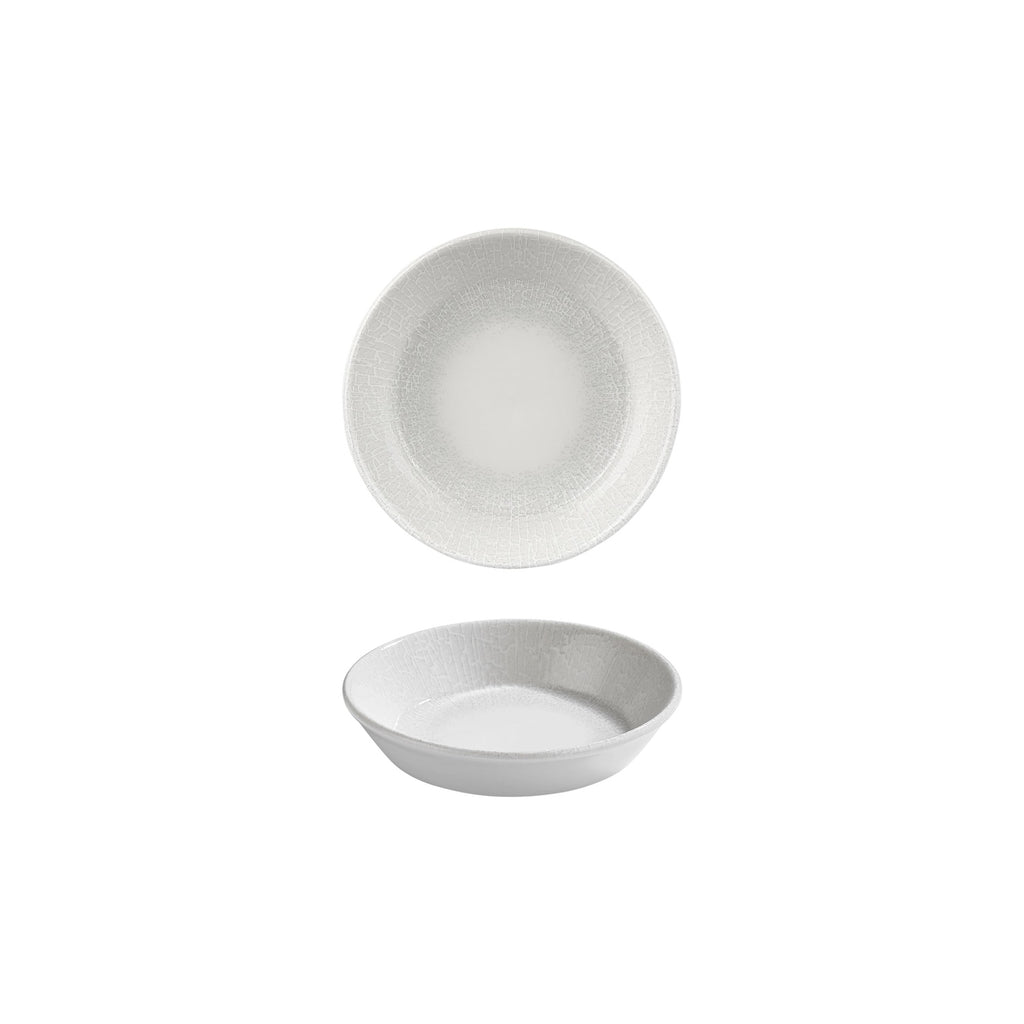 Turgla Illusion dia.5Inch  h:1.25Inch  7 oz. Round Blue Vitrified Deep Plate SKU: T-SMLUS13CK-24