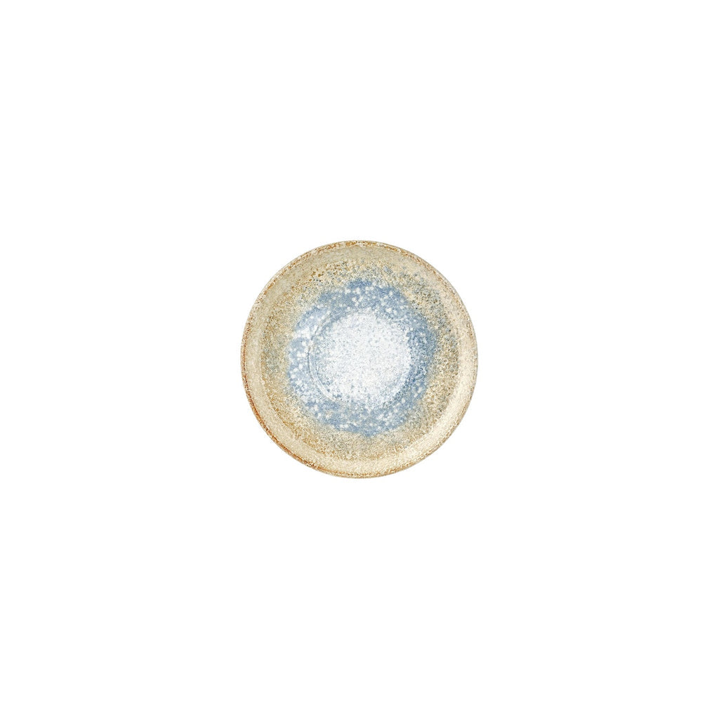 Turgla Smooth Reaction dia.6Inch  Round Yellow Vitrified Saucer SKU: T-SMRT01CT-24
