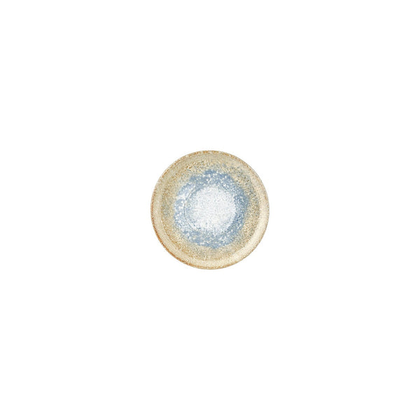 Turgla Smooth Reaction dia.5Inch  Round Yellow Vitrified Saucer SKU: T-SMRT01KT-24