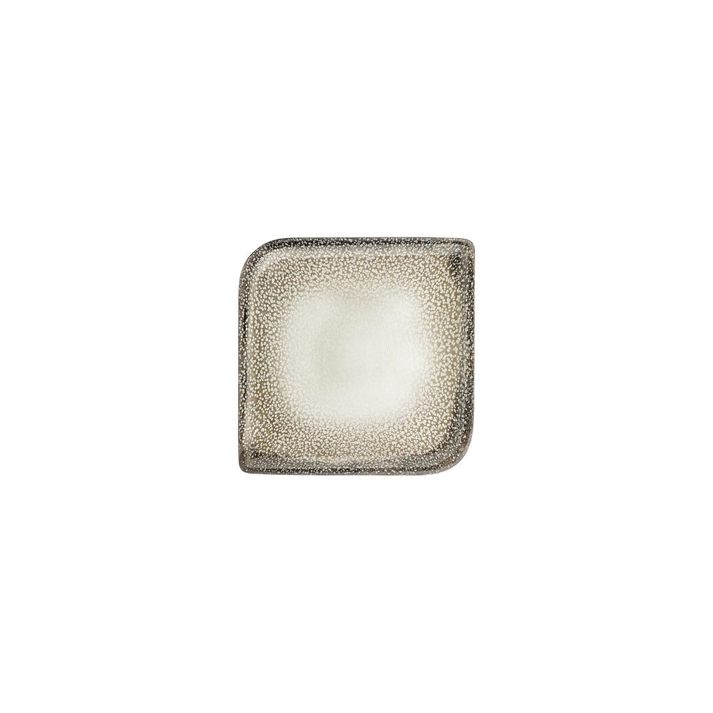 Turgla Spazio 6Inch  x 6Inch  Square Decorated Vitrified Plate SKU: T-SZAR20KR-12
