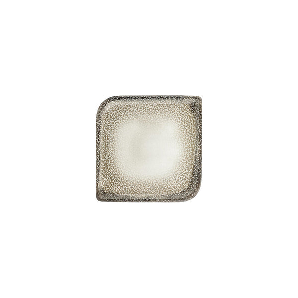 Turgla Spazio 7.5Inch  x 7.5Inch  Square Decorated Vitrified Plate SKU: T-SZAR25KR-12