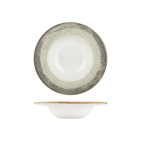 Turgla Spazio dia.11Inch  h:2.25Inch  16 oz. Round Decorated Vitrified Deep Plate SKU: T-SZGT28CK-6