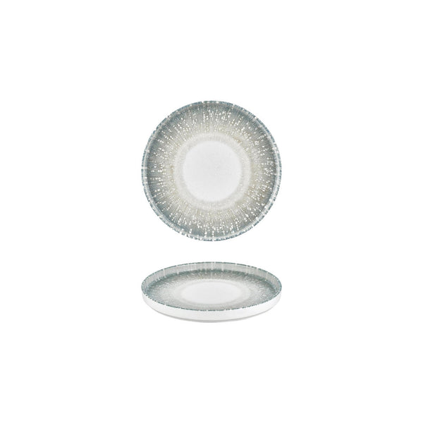 Turgla Vista dia.6.25Inch  Round Green Vitrified Plate SKU: T-VISHL16RD-6