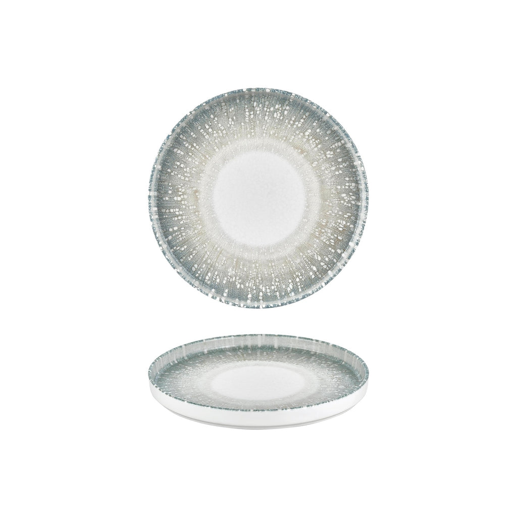 Turgla Vista dia.9Inch  Round Green Vitrified Plate SKU: T-VISHL23RD-6
