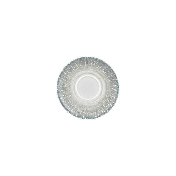 Turgla Vista dia.7.5Inch  Round Green Vitrified Saucer SKU: T-VISZT19KNS-12