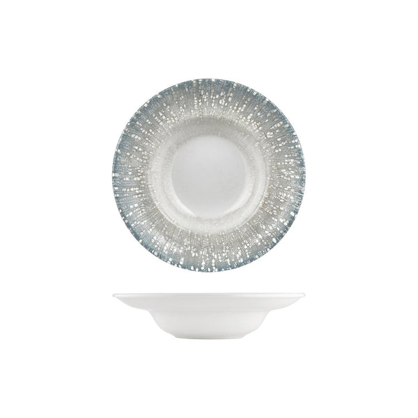 Turgla Vista dia.9.75Inch  h:2.25Inch  14 oz. Round Green Vitrified Deep Plate SKU: T-VISZT25CK-6