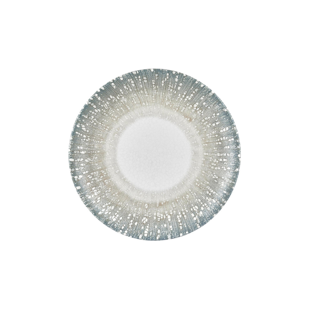 Turgla Vista dia.11.75Inch  Round Green Vitrified Plate SKU: T-VISZT30DZ-6