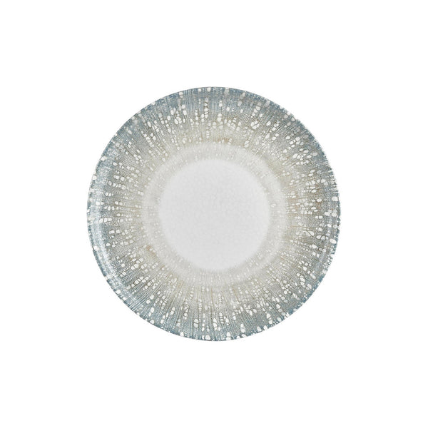 Turgla Vista dia.12.5Inch  x 12.5Inch  Round Green Vitrified Pizza Plate SKU: T-VISZT32PZT-6