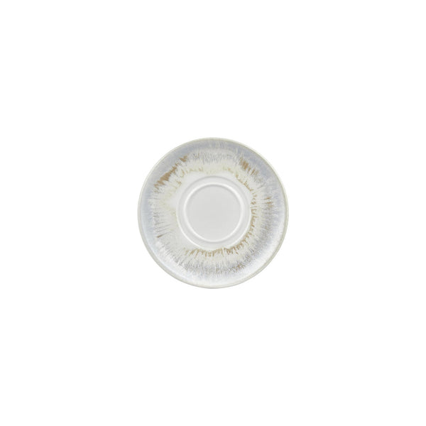Turgla Wave dia.7.5Inch  Round Blue Vitrified Saucer SKU: T-WEZT19KNS-12