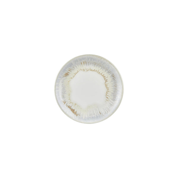 Turgla Wave dia.8.25Inch  Round Blue Vitrified Plate SKU: T-WEZT21DZ-12