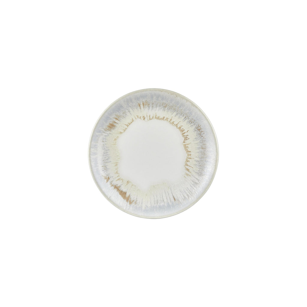 Turgla Wave dia.9Inch  Round Blue Vitrified Plate SKU: T-WEZT23DZ-12