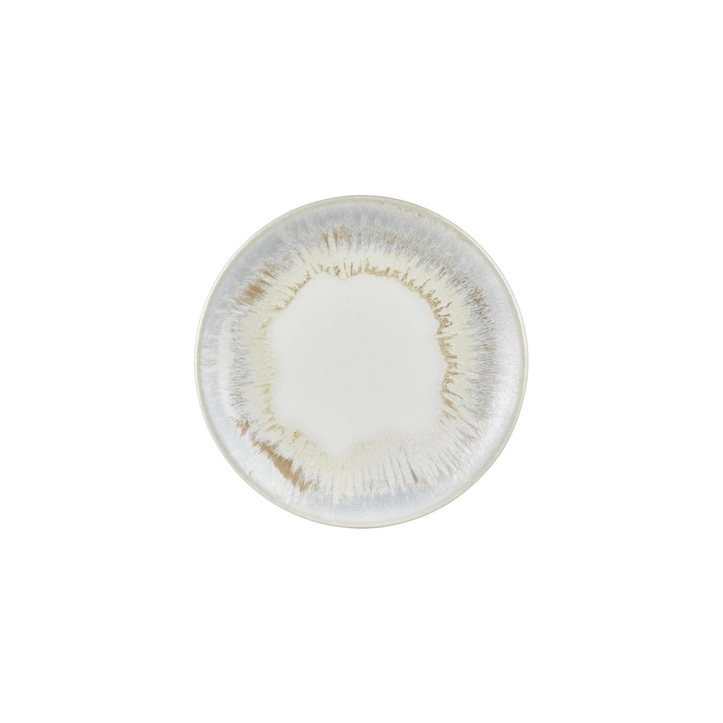 Turgla Wave dia.9.75Inch  Round Blue Vitrified Plate SKU: T-WEZT25DZ-12