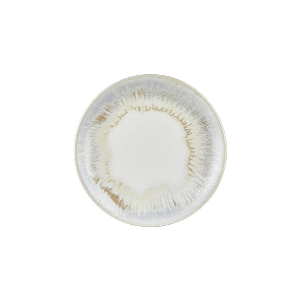 Turgla Wave dia.10.75Inch  Round Blue Vitrified Plate SKU: T-WEZT27DZ-12