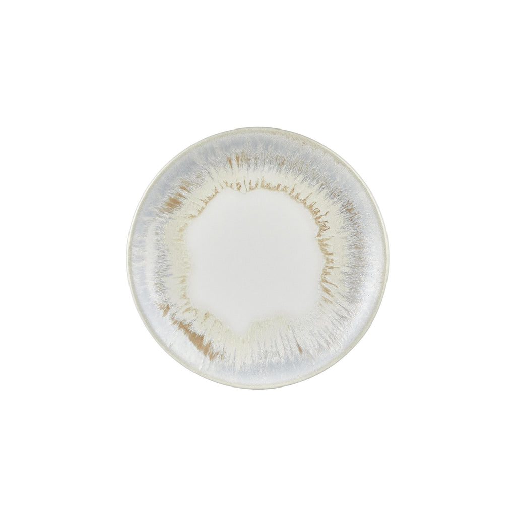 Turgla Wave dia.10.75Inch  Round Blue Vitrified Plate SKU: T-WEZT27DZ-12