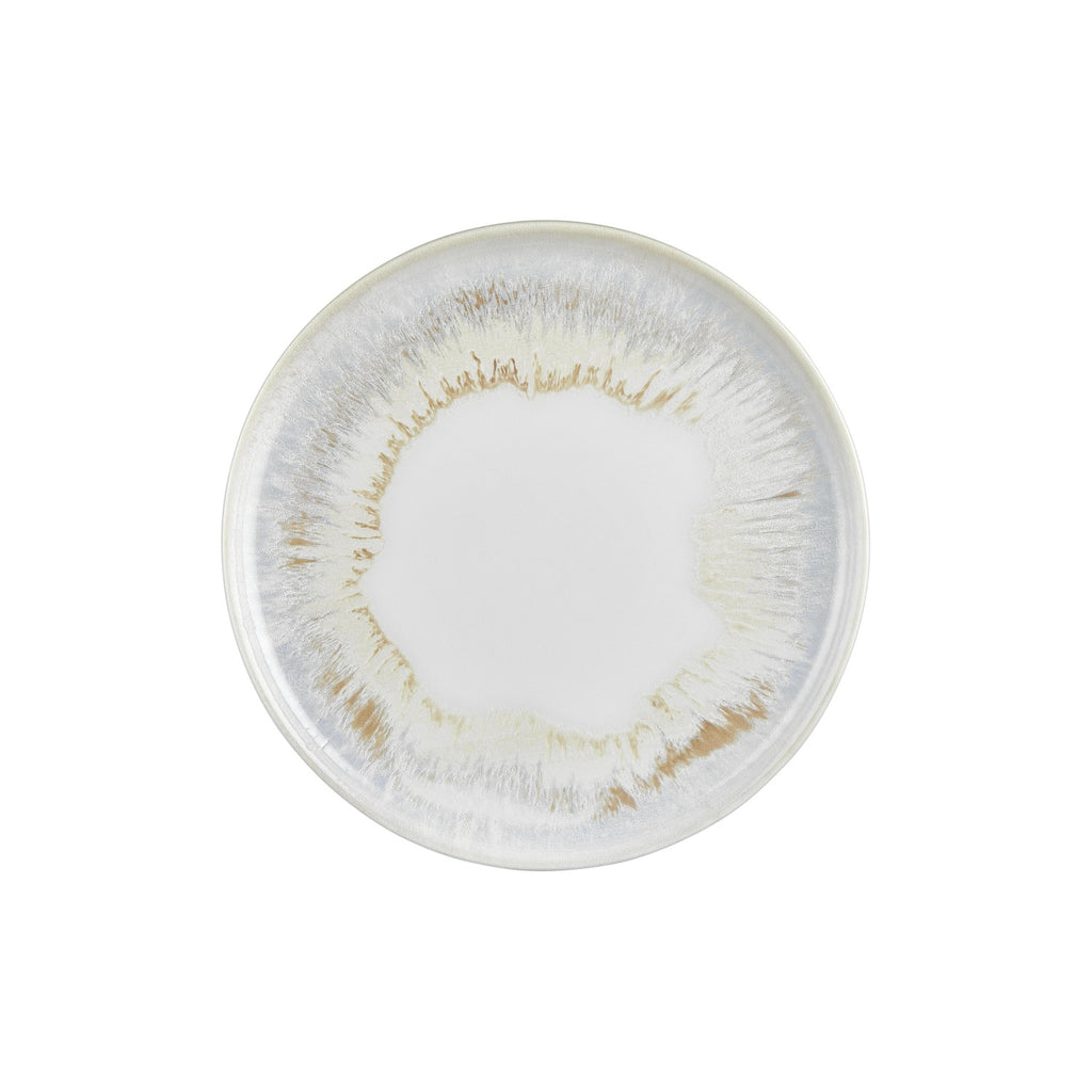 Turgla Wave dia.12.5Inch  x 12.5Inch  Round Blue Vitrified Pizza Plate SKU: T-WEZT32PZT-6