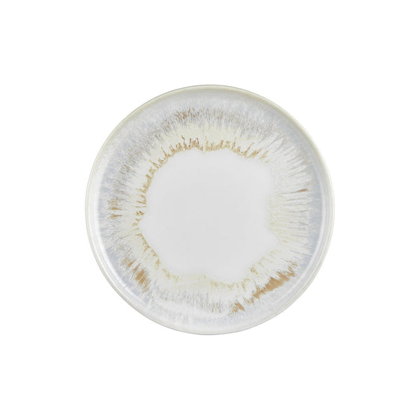 Turgla Wave dia.12.5Inch  x 12.5Inch  Round Blue Vitrified Pizza Plate SKU: T-WEZT32PZT-6