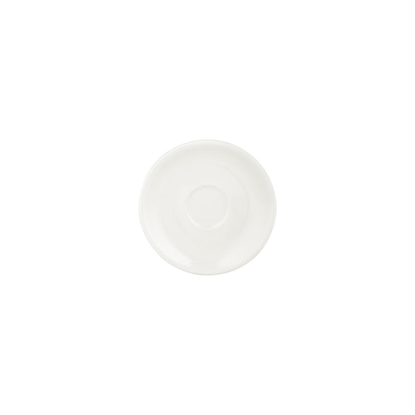 Turgla Gourmet dia.6.25Inch  Round Warm White Vitrified Saucer SKU: T-ZT01CT-24