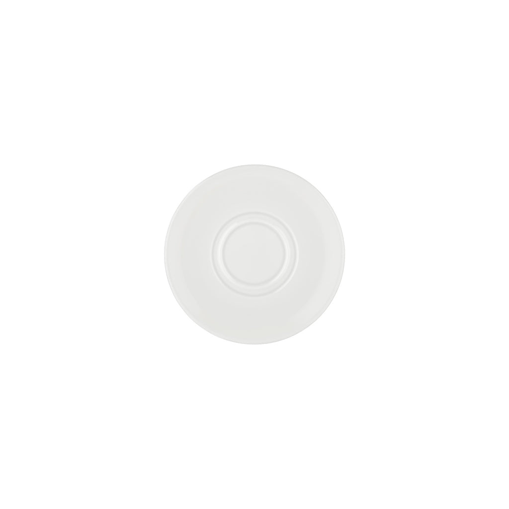 Turgla Gourmet dia.7.5Inch  Round Warm White Vitrified Saucer SKU: T-ZT19KNS-12