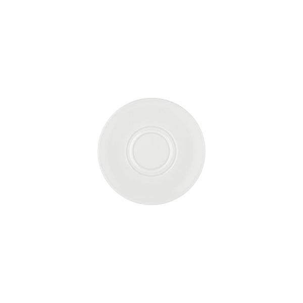 Turgla Gourmet dia.7.5Inch  Round Warm White Vitrified Saucer SKU: T-ZT19KNS-12
