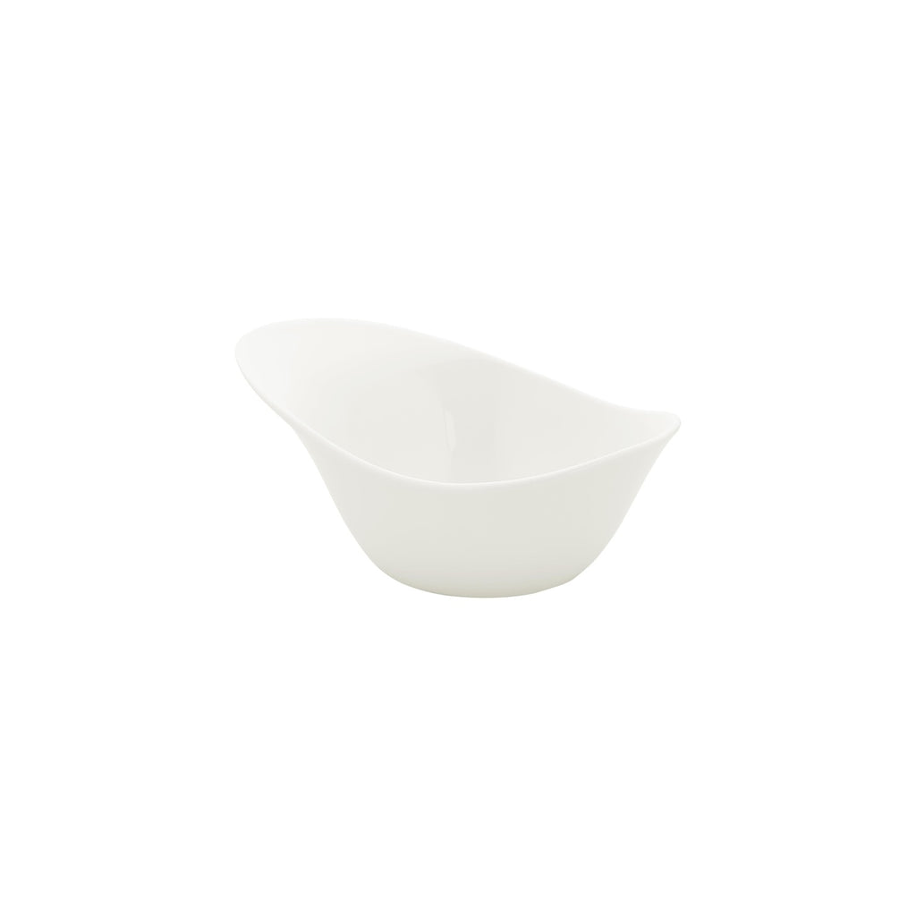 Turgla Gourmet 10.25Inch  x 7.5Inch  x h:0Inch  42 oz. Organic Warm White Vitrified Bowl SKU: T-ZT26OKS-6