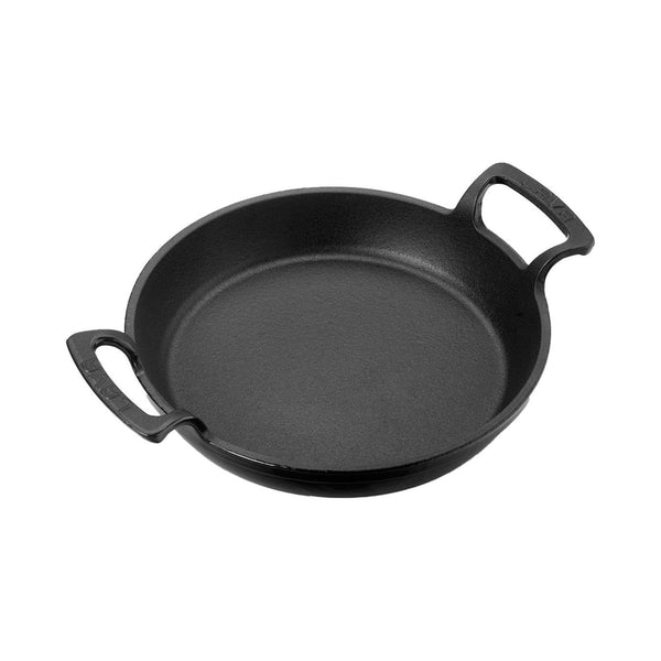 Turgla Cast Iron dia.7.75Inch  h:1Inch  Round Black Cast Iron Pan SKU: TCB1320RBLK