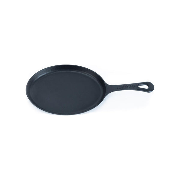 Turgla Cast Iron 9.25Inch  x 7Inch  x h:1Inch  Oval Black Cast Iron Pan SKU: TCB521724