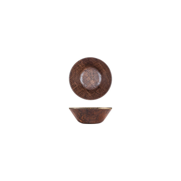 Turgla EcoGrain dia.6Inch  h:2.25Inch  17 oz. Round Brown Composite Bowl SKU: TRI786