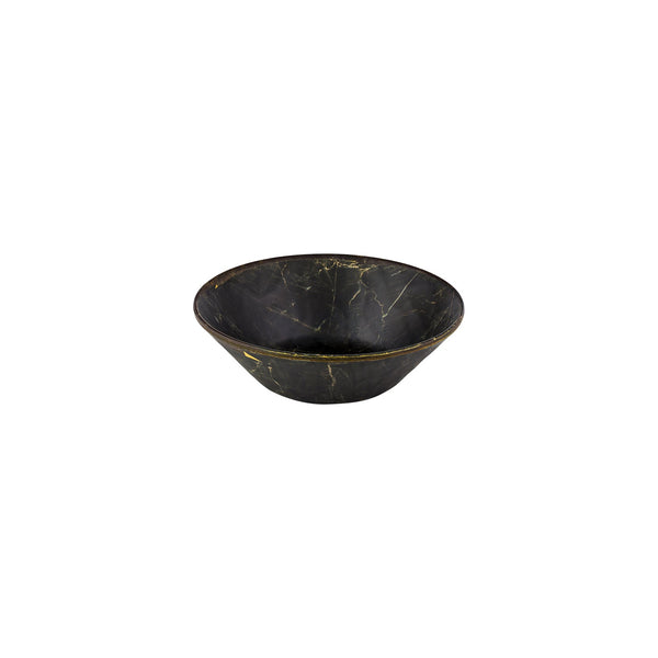 Turgla EcoGrain dia.7.5" h:2.25" 32 oz. Round Black Composite Bowl SKU: TRI787BLK