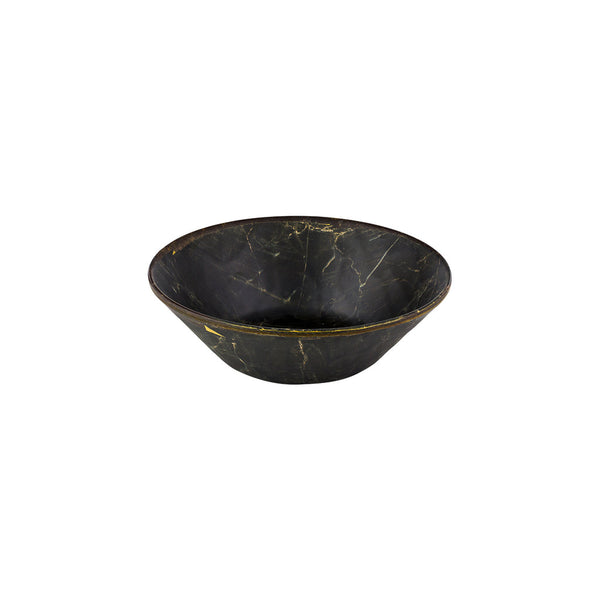 Turgla EcoGrain dia.13.5Inch  h:3.25Inch  4.46 qt. Round Black Composite Bowl SKU: TRI789BLK
