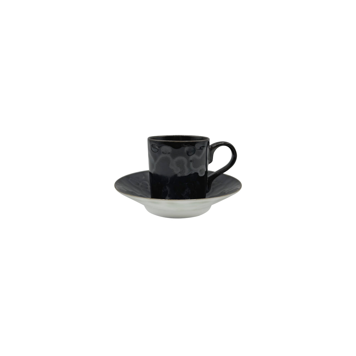Jaune de Chrome JUNGLE - Coffee cup &amp; saucer  - 2.7 fl oz SKU: CYL3015JUBKNPAI000