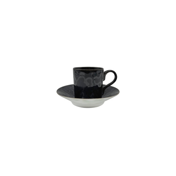 Jaune de Chrome JUNGLE - Coffee cup &amp; saucer  - 2.7 fl oz SKU: CYL3015JUBKNPAI000